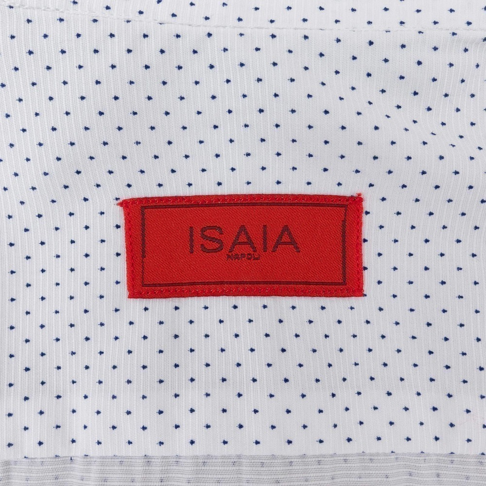 NWOT ISAIA Button-Up Long-Sleeve Shirt Men's 15.75 White - Picture 9 of 10
